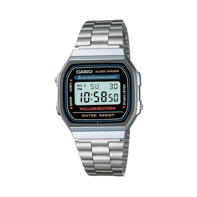 Vintage Watch a168 (1st Cop) Silver Color