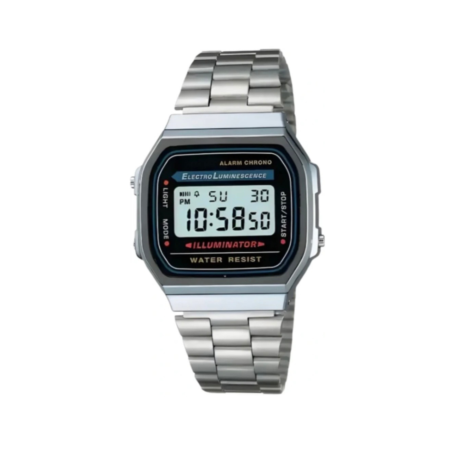 Casio A158 style Classic Vintage (Silver)